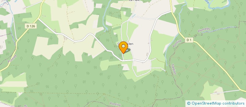 localisation de l'entreprise QUESAC  PLUMELEC