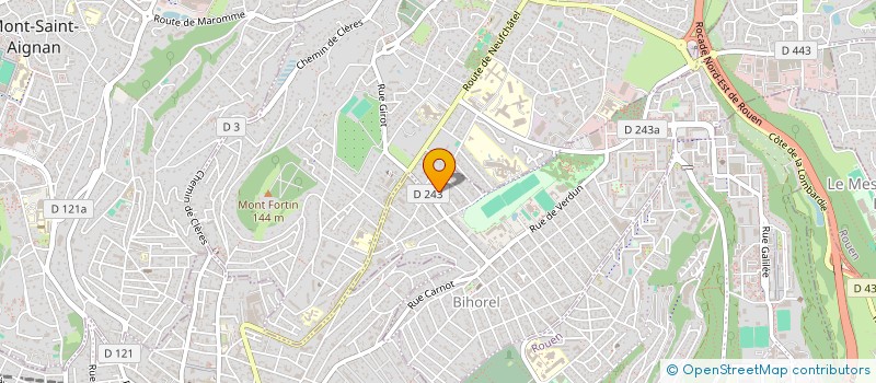 localisation de l'entreprise QUESNE HOLDING  BIHOREL