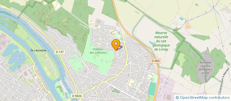 localisation de l'entreprise QUESNEL INVEST  LIMAY