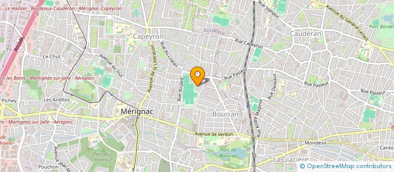 localisation de l'entreprise QUESSADA CONSTRUCTIONS BOIS  ARSAC