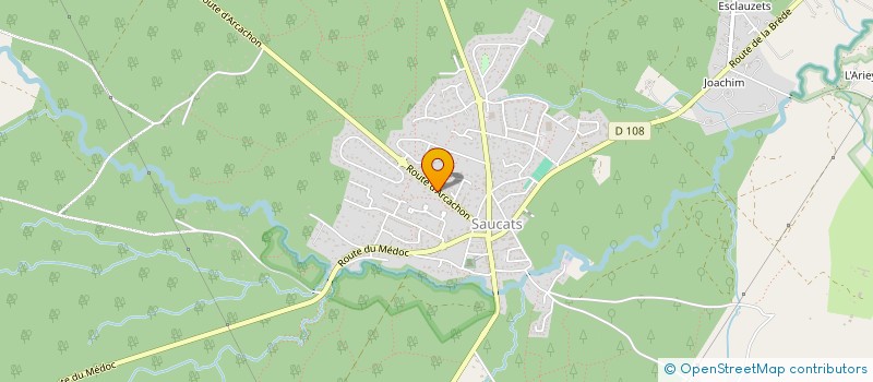 localisation de l'entreprise QUESSARD LAGUILLON  SAUCATS