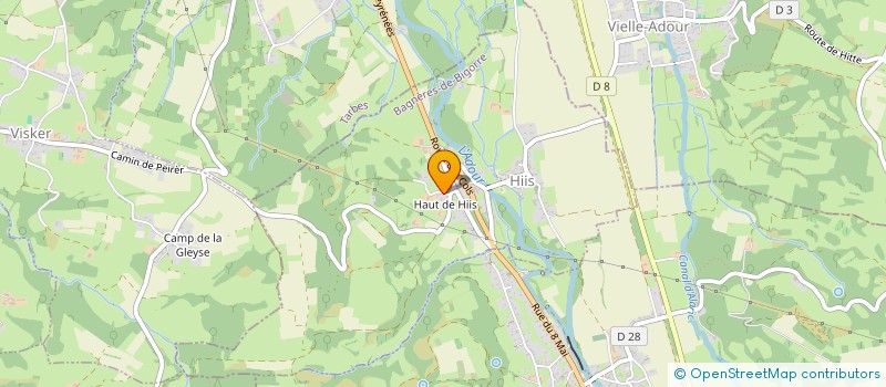 localisation de l'entreprise QUESSETTE BENOIT  HIIS