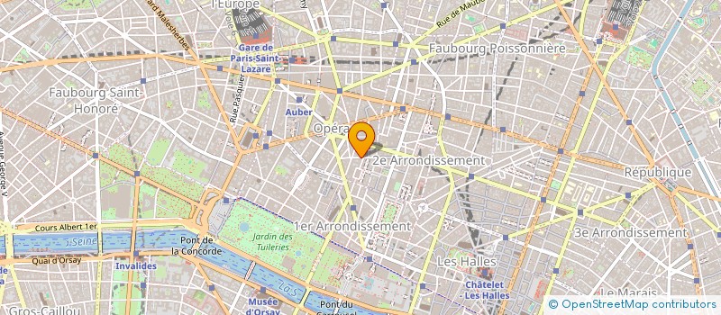localisation de l'entreprise QUEST INFORMATIQUE à PARIS