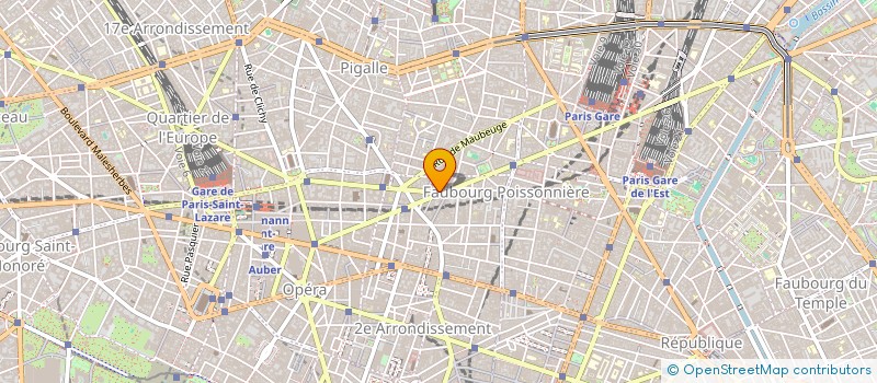 localisation de l'entreprise QUESTION  PARIS