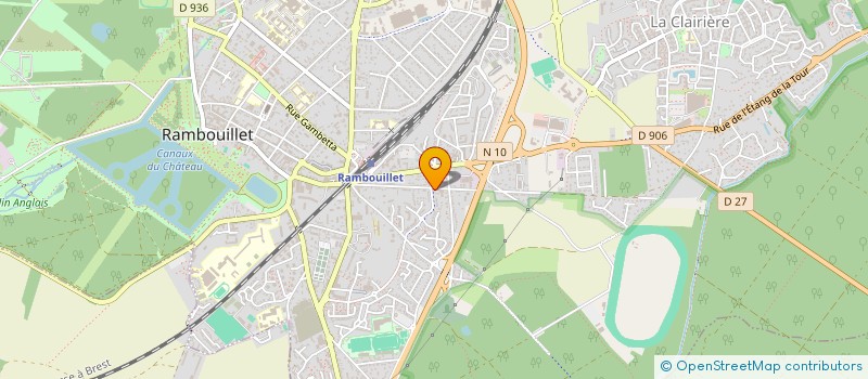 localisation de l'entreprise QUESTION-JARDINS à RAMBOUILLET