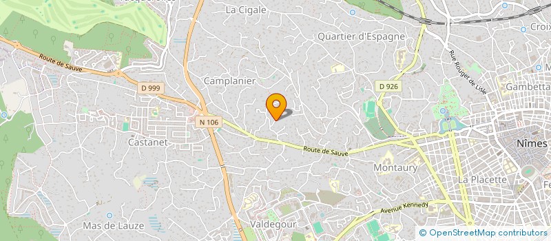 localisation de l'entreprise QUESTIONS D'AVENIR  NIMES