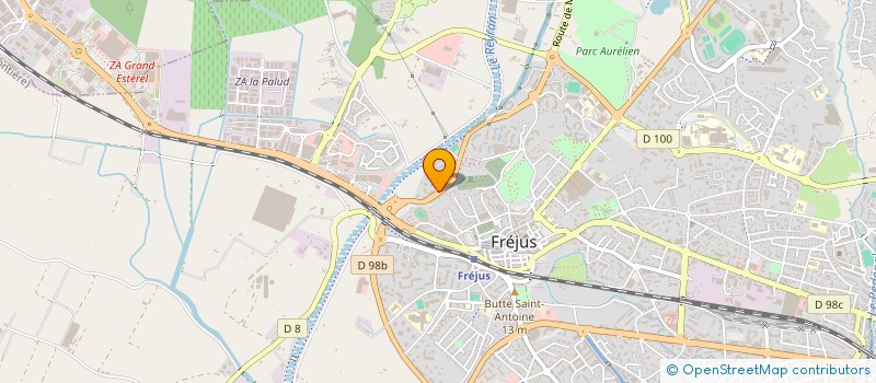 localisation de l'entreprise QUESTIONS POUR UN CHAMPION  FREJUS