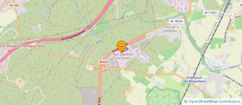 localisation de l'entreprise QUESTLINE  VILLENEUVE-LES-MAGUELONE