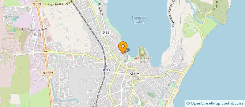 localisation de l'entreprise QUESTONE  ISTRES