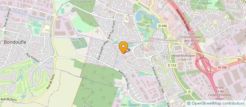 localisation de l'entreprise QUETE 2 SENSPRO à LISSES