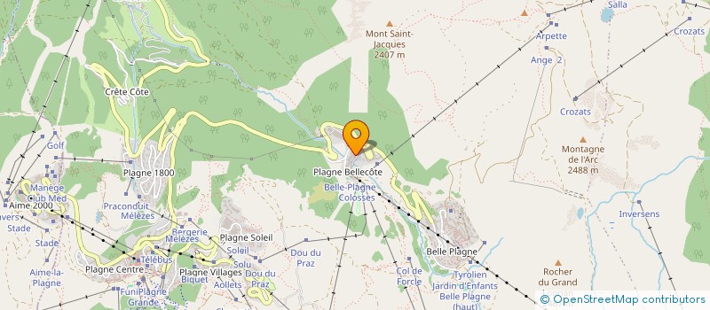 localisation de l'entreprise QUETEL-PILATI à LA PLAGNE TARENTAISE