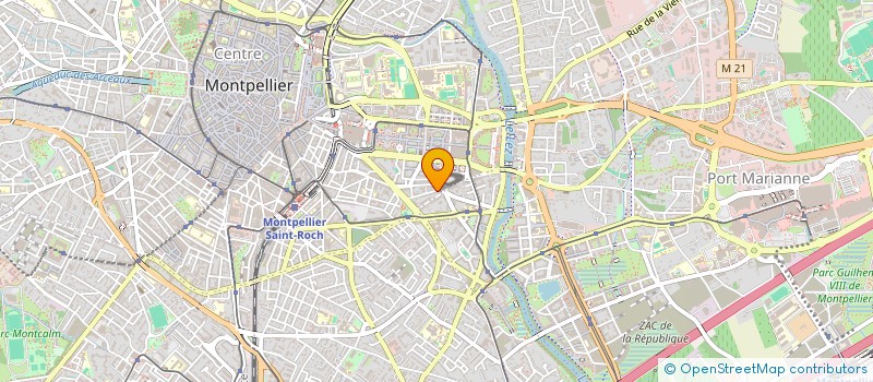 localisation de l'entreprise QUETIM à MONTPELLIER