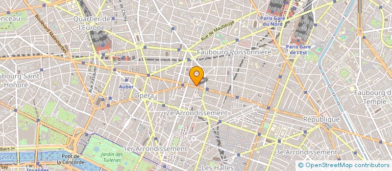 localisation de l'entreprise QUETZAL FILMS à PARIS