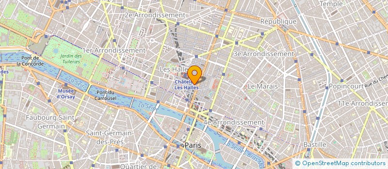 localisation de l'entreprise QUETZAL HORIZON  PARIS