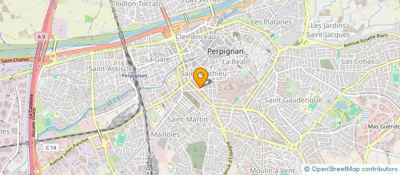 localisation de l'entreprise QUETZAL PRODUCTIONS  PERPIGNAN