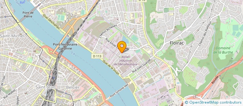 localisation de l'entreprise QUETZALCOATL  FLOIRAC