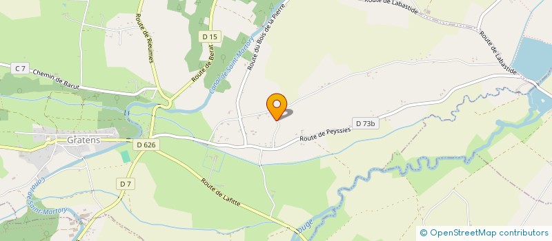 localisation de l'entreprise QUEVA IMMO  GRATENS