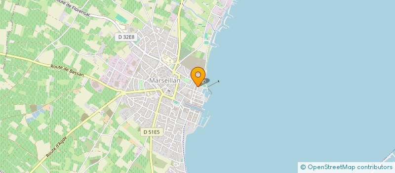 localisation de l'entreprise QUEVEDO à MARSEILLAN