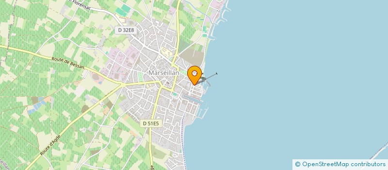 localisation de l'entreprise QUEVEDO ET FILS à MARSEILLAN