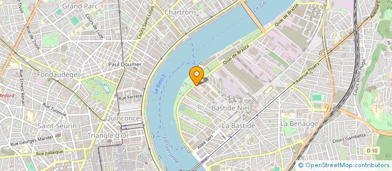 localisation de l'entreprise QUEYRIES CONSULTING  BORDEAUX