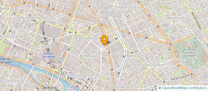 localisation de l'entreprise QUEZACO  PARIS