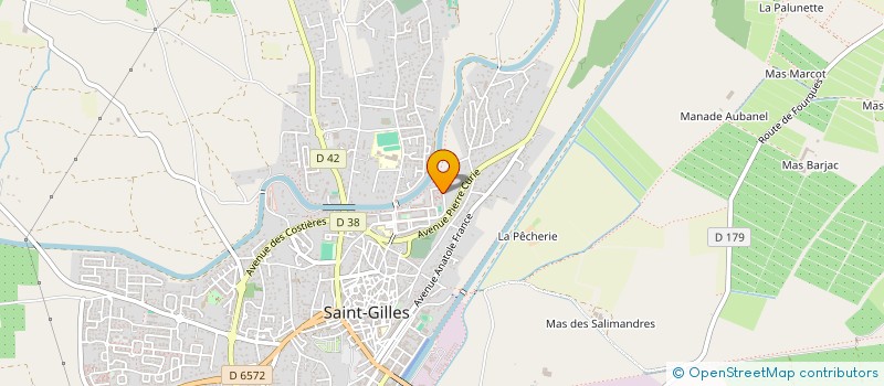 localisation de l'entreprise QUEZACO POWER à SAINT-GILLES