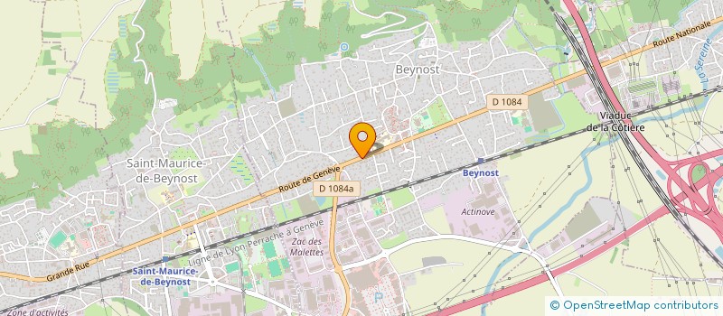 localisation de l'entreprise QUEZADA SARL  BEYNOST