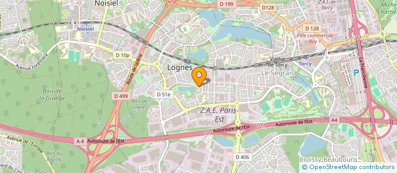 localisation de l'entreprise QUI AIDE QUI à LOGNES