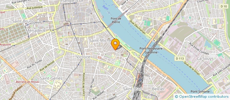 localisation de l'entreprise  QUI DE LA POULE OU DE L'OEUF...  BORDEAUX