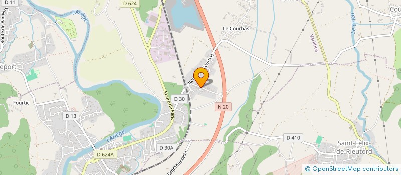 localisation de l'entreprise QUI JOUE AVEC MOI à VARILHES