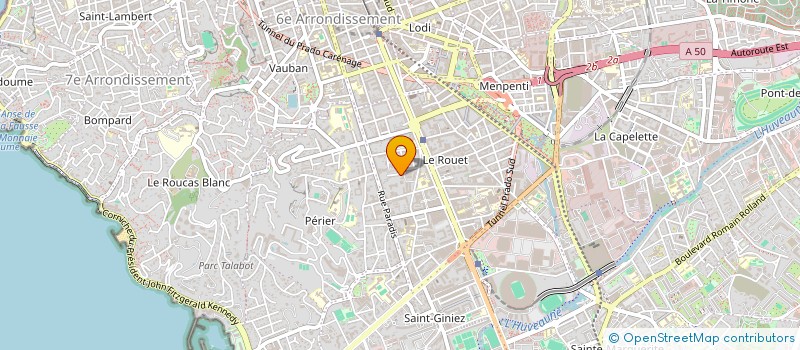 localisation de l'entreprise QUI L'EUT CRU  MARSEILLE