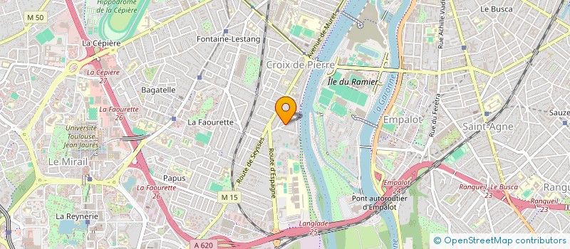 localisation de l'entreprise QUI QUI CHANTE à TOULOUSE