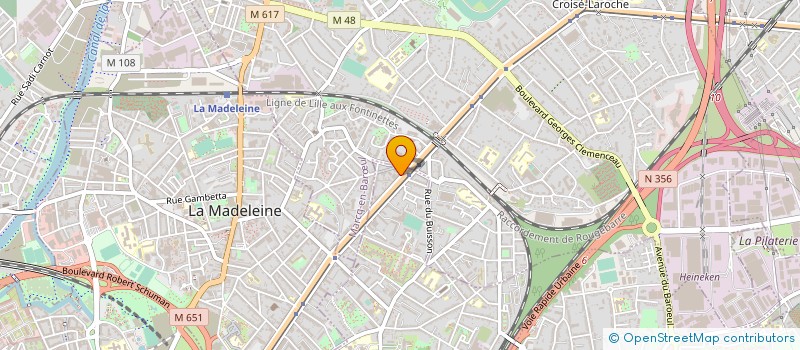 localisation de l'entreprise QUI RENOV CONSTRUCTION à LILLE