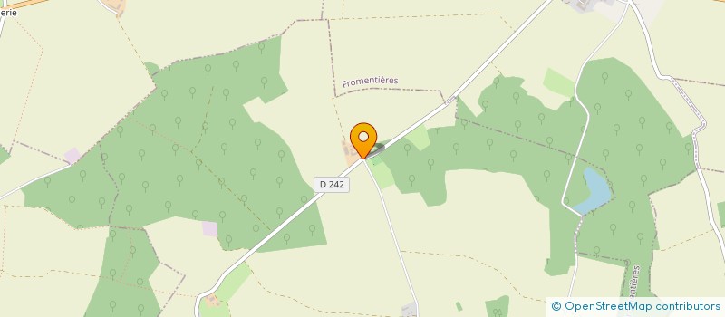 localisation de l'entreprise QUI SEME LE VENT...  LE THOULT-TROSNAY