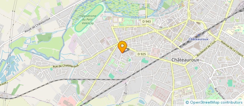 localisation de l'entreprise QUI SEME RECOLTE à CHATEAUROUX