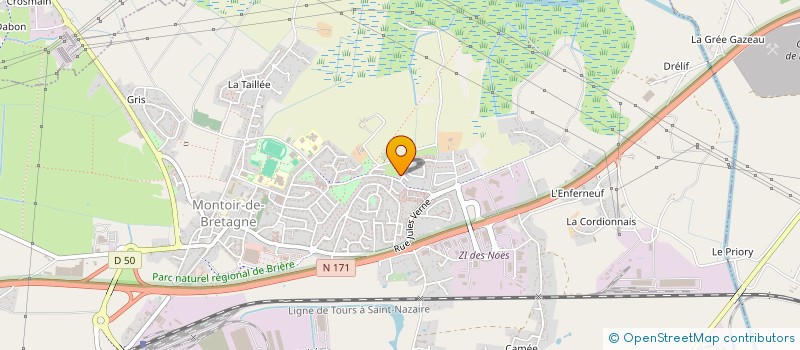 localisation de l'entreprise QUI VEUT JOUER ?  MONTOIR-DE-BRETAGNE