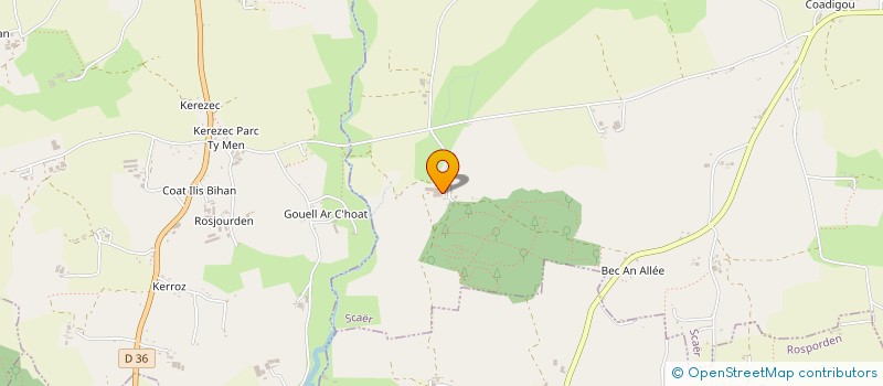 localisation de l'entreprise QUI VIVRA VERRA  SCAER