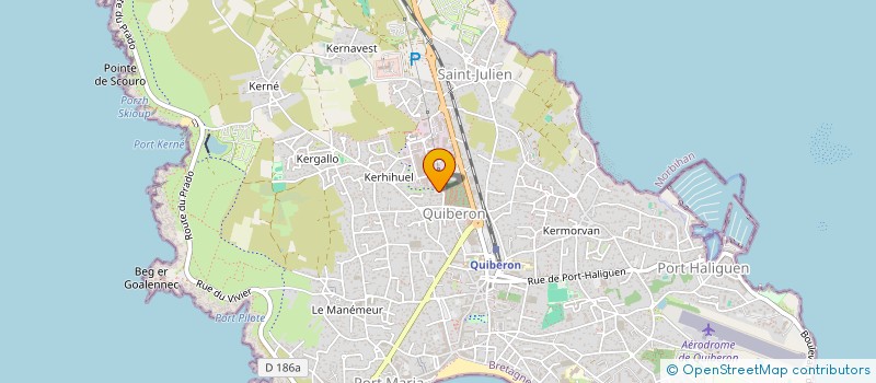 localisation de l'entreprise QUIB-RENOV  QUIBERON