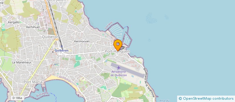 localisation de l'entreprise QUIBERON JET  QUIBERON