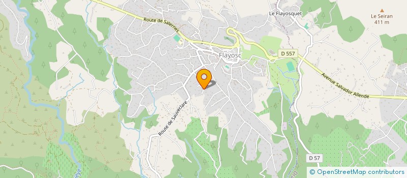 localisation de l'entreprise QUIBERT IMMOBILIER  FLAYOSC