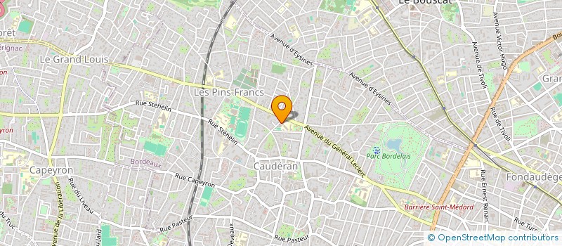 localisation de l'entreprise QUIBERTOWN à BORDEAUX