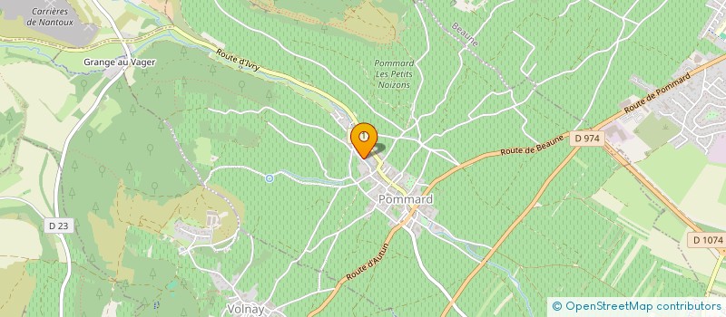 localisation de l'entreprise QUICHE  POMMARD