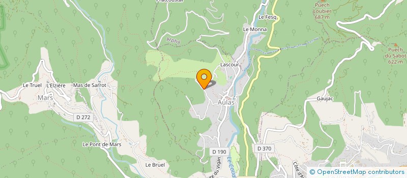 localisation de l'entreprise QUICK AND CO  AULAS