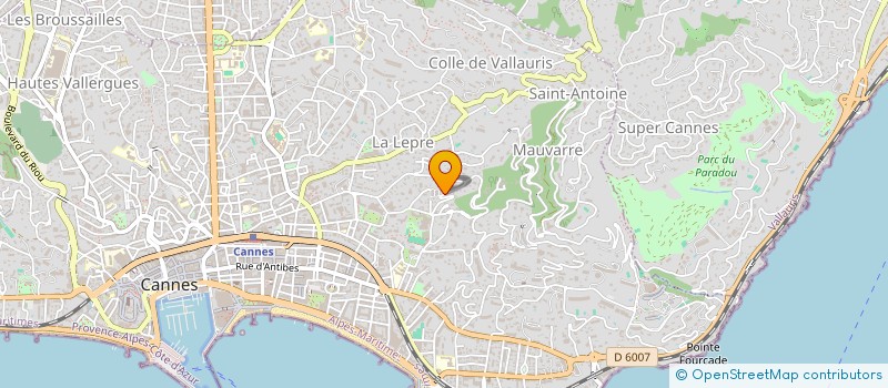 localisation de l'entreprise QUICK AND CUTES à CANNES