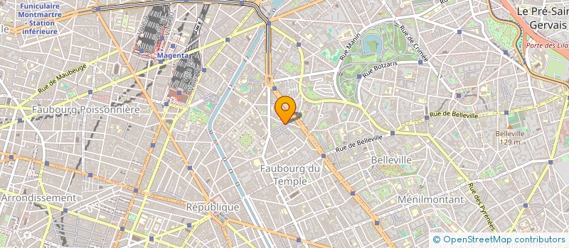 localisation de l'entreprise QUICK BARBER  PARIS