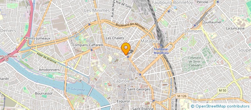localisation de l'entreprise QUICK D ORIENT à TOULOUSE