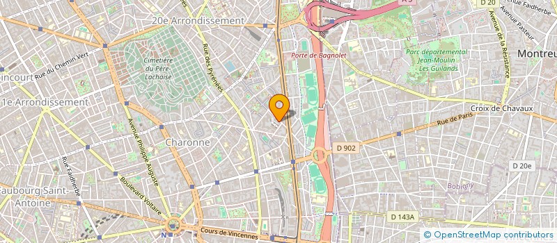 localisation de l'entreprise QUICK DEPANNAGE  PARIS