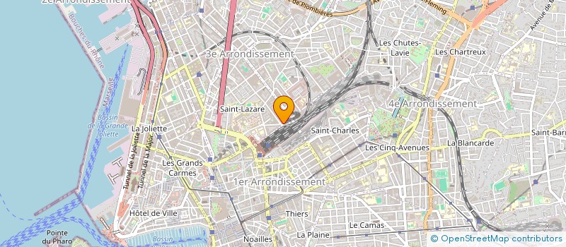 localisation de l'entreprise QUICK FOODS BURGERS à MARSEILLE