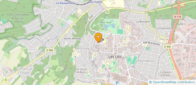 localisation de l'entreprise QUICK IMMO à LES ULIS