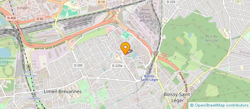 localisation de l'entreprise QUICK LEARN à BOISSY-SAINT-LEGER